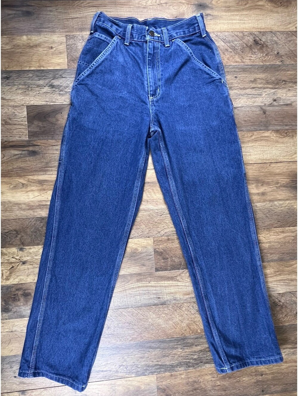 Carhartt B13 DST Loose Original Fit Carpenter Denim Jeans Men's 28x32 Workwear